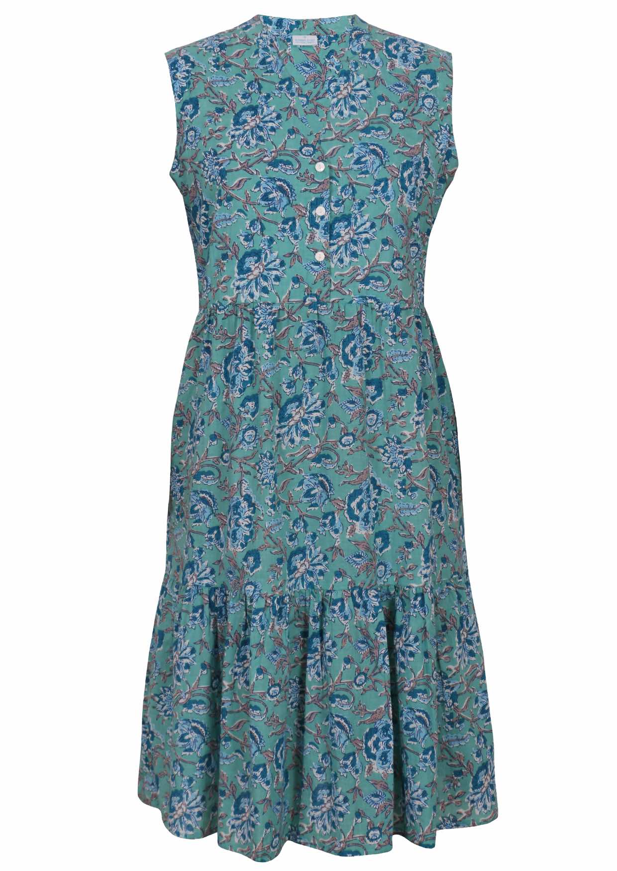 Ärmelloses Midi Sommerkleid - Juliane