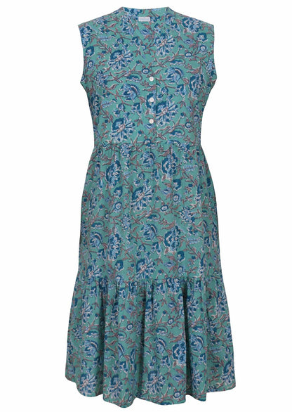 Ärmelloses Midi Sommerkleid - Juliane