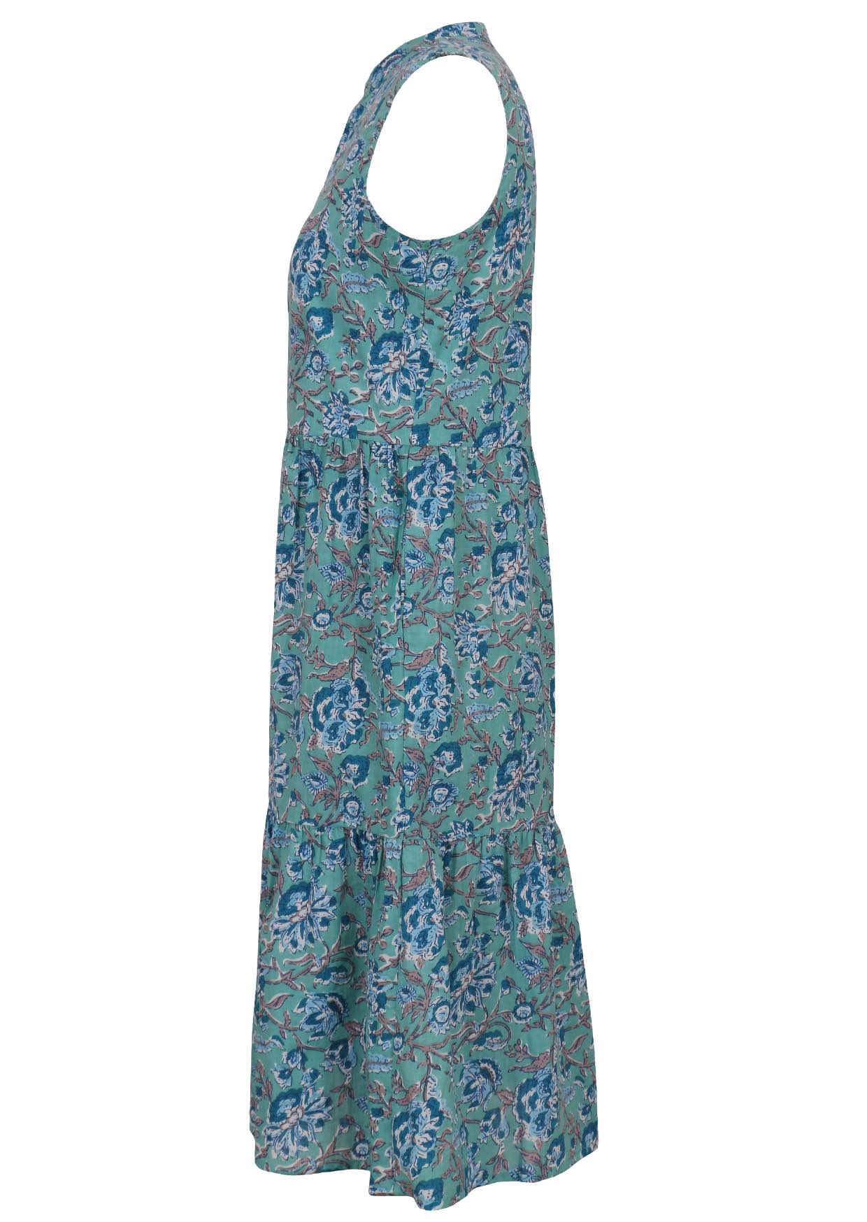 Ärmelloses Midi Sommerkleid - Juliane