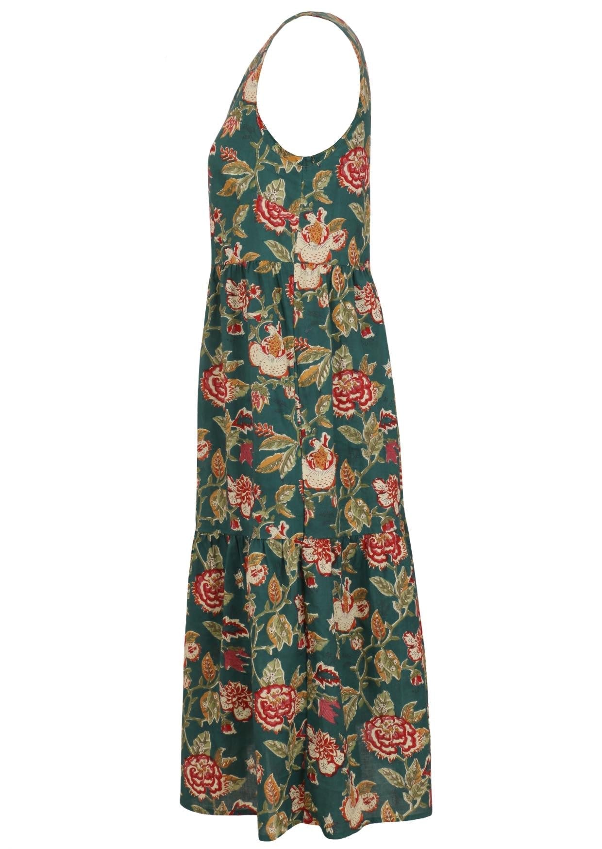 Ärmelloses Midilanges Kleid - Larissa