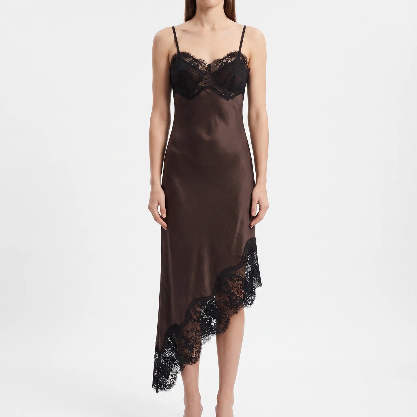 Asymmetrisches Midikleid -  Sally