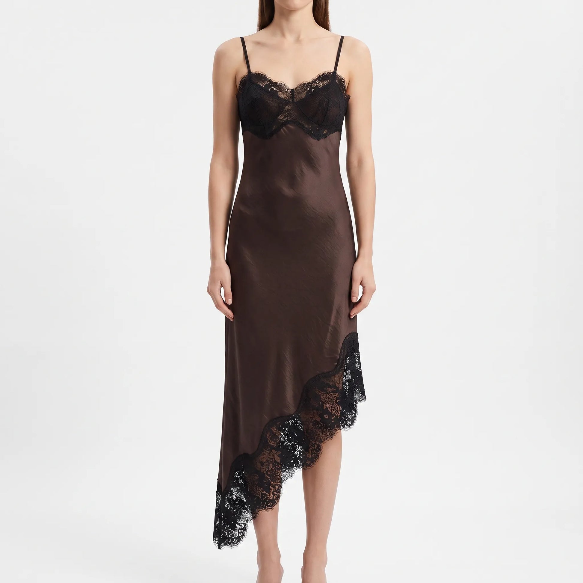 Asymmetrisches Midikleid -  Sally