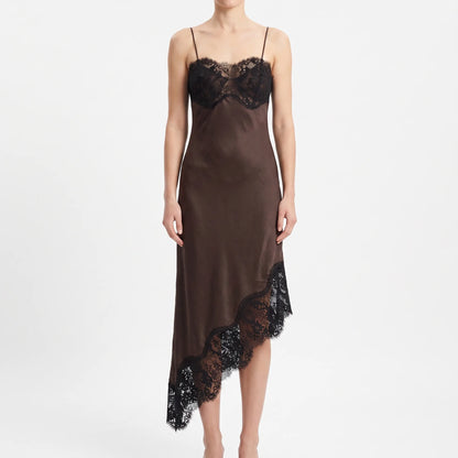Asymmetrisches Midikleid -  Sally