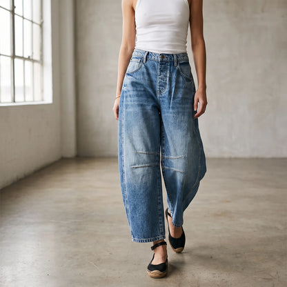 Barrel Jeans Damen -  Juanita