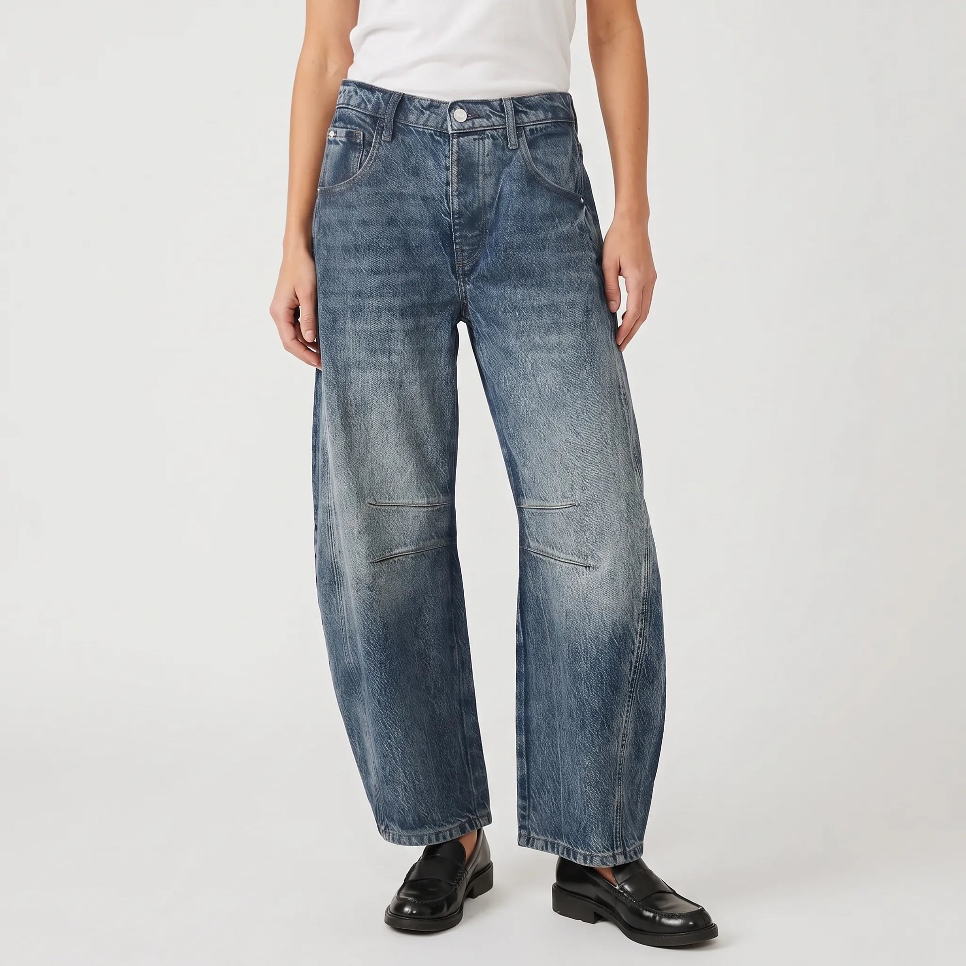 Barrel Jeans Damen -  Juanita