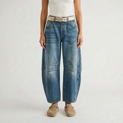 Barrel Jeans Damen -  Juanita