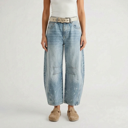 Barrel Jeans Damen -  Juanita