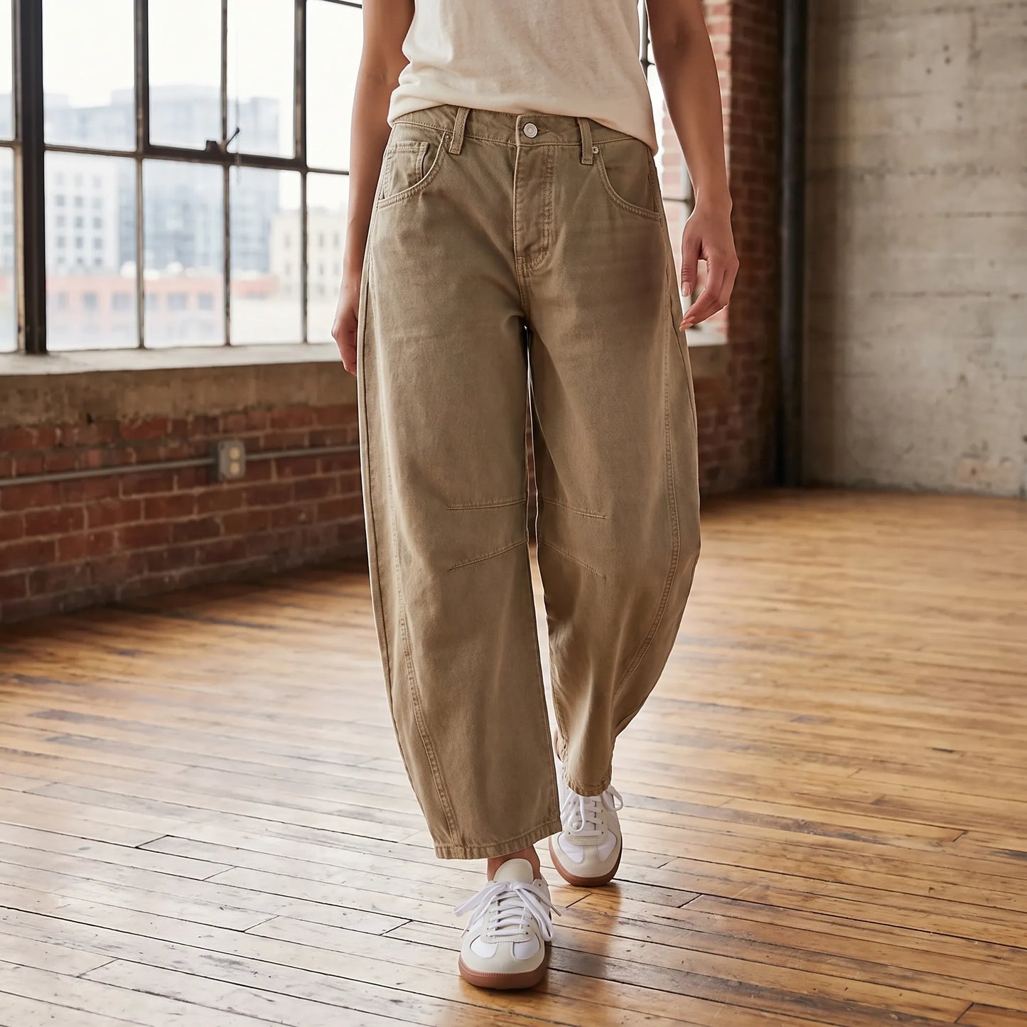 Barrel Jeans Damen -  Lorene