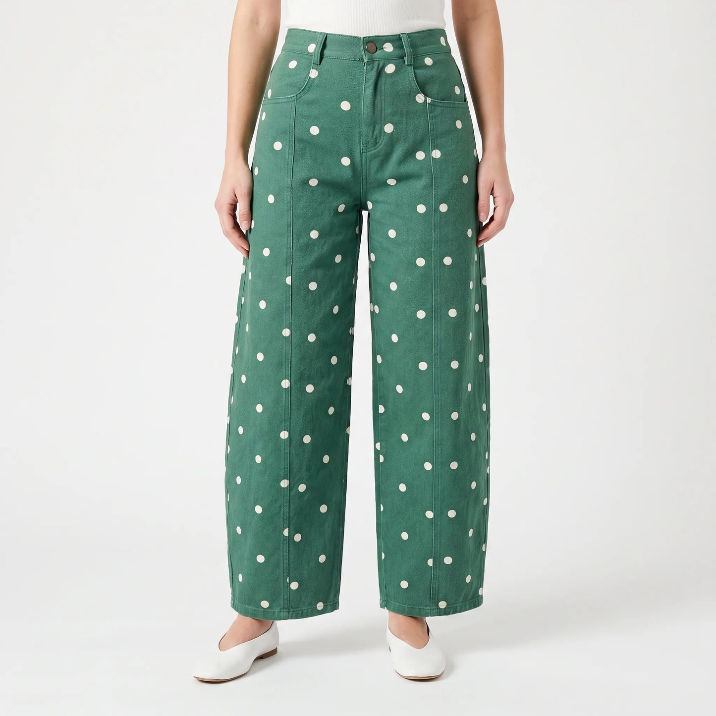 Barrel Jeans Mit Hoher Taille -  Sonya