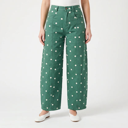 Barrel Jeans Mit Hoher Taille -  Sonya