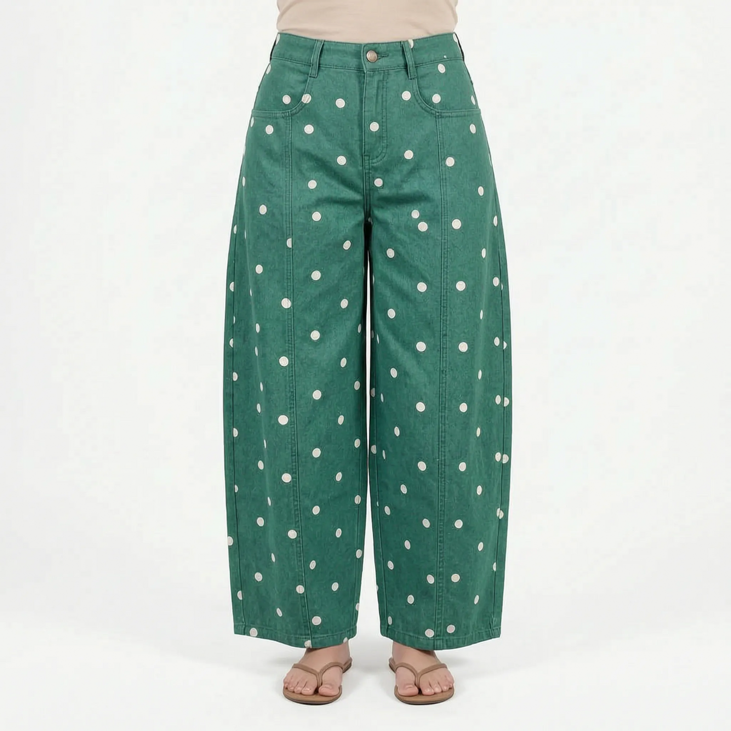 Barrel Jeans Mit Hoher Taille -  Sonya
