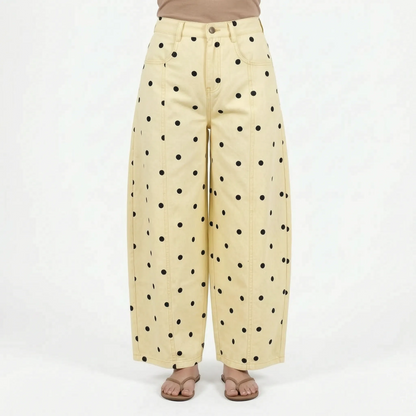 Barrel Jeans Mit Hoher Taille -  Sonya