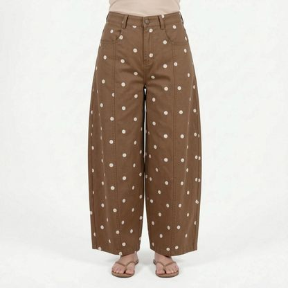 Barrel Jeans Mit Hoher Taille -  Sonya