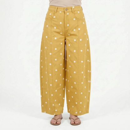 Barrel Jeans Mit Hoher Taille -  Sonya
