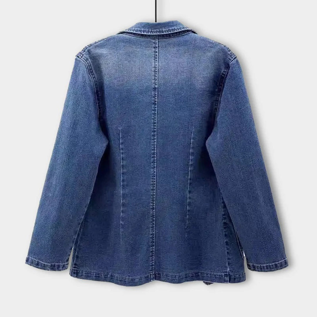 Damen Jeansblazer mit elegantem Schnitt – Nora Herbstedition