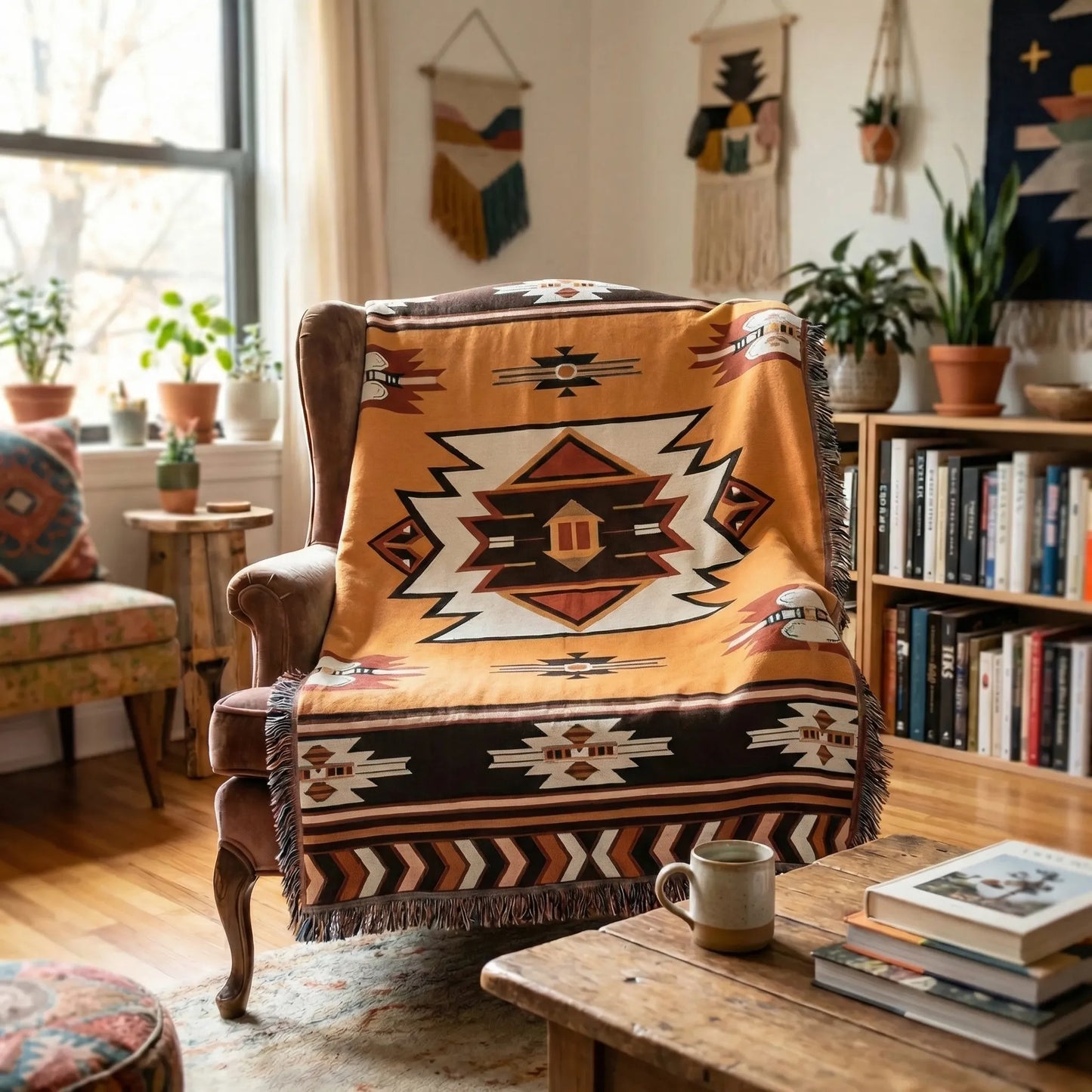 Boho-Wandteppich - Desertloom