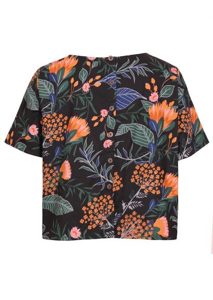 Botanisch Gemustertes Shirt - Josy