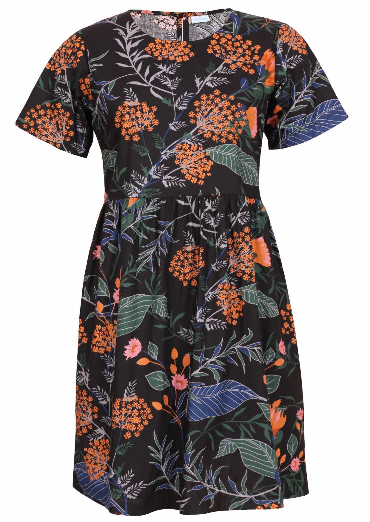 Botanisch Gemustertes Sommerkleid - Miray