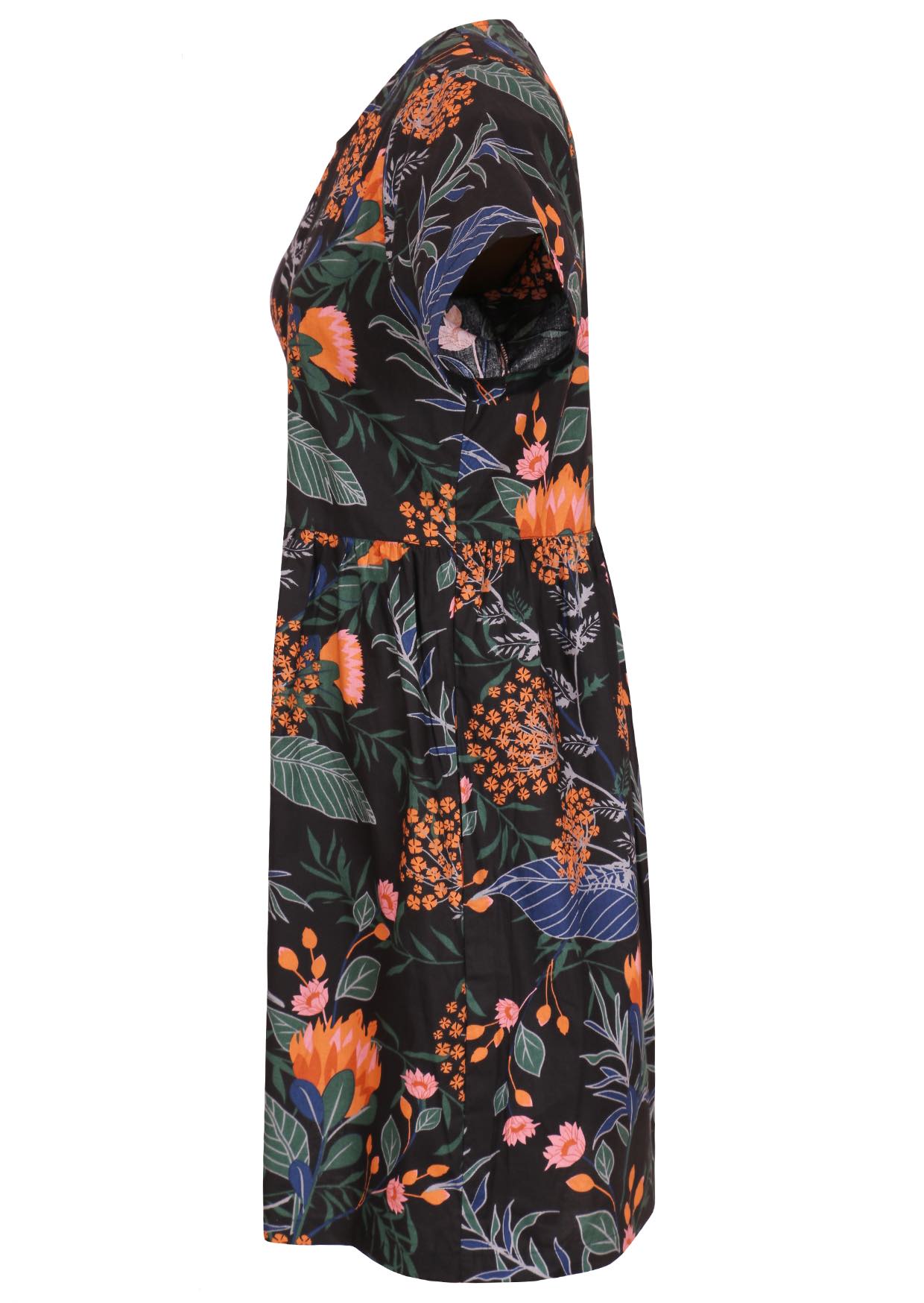 Botanisch Gemustertes Sommerkleid - Miray