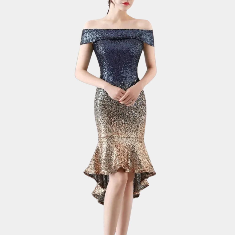 Sommerkleid mit Pailletten – Celeste