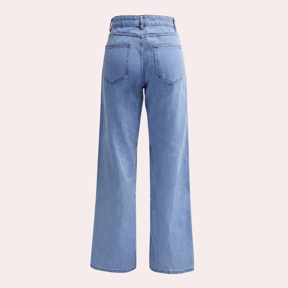 High Waist Baggy Damen Jeans – Elara