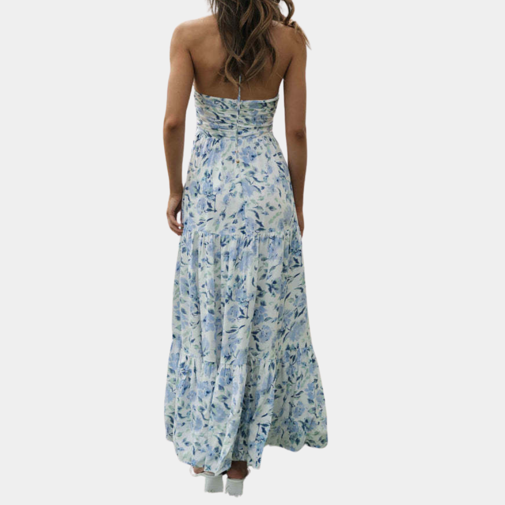 Lange Sommerkleid mit Neckholder – Soraya
