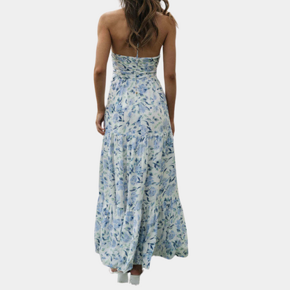 Lange Sommerkleid mit Neckholder – Soraya