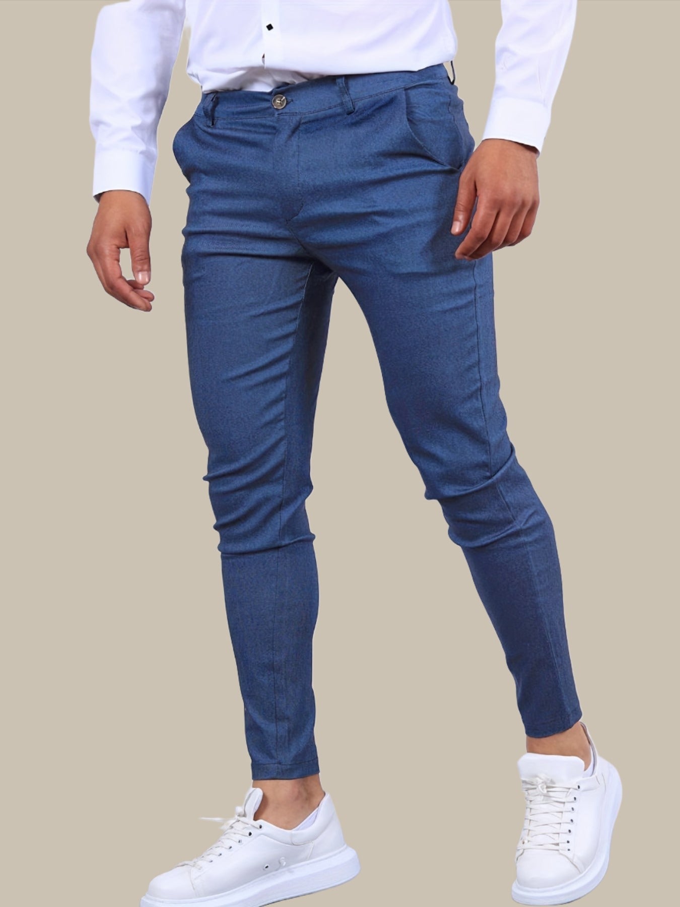Chino Stil Alltagsbundhose - Marco
