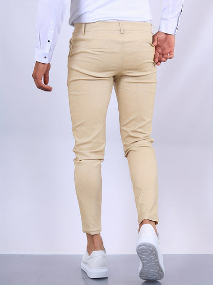 Chino Stil Alltagsbundhose - Marco