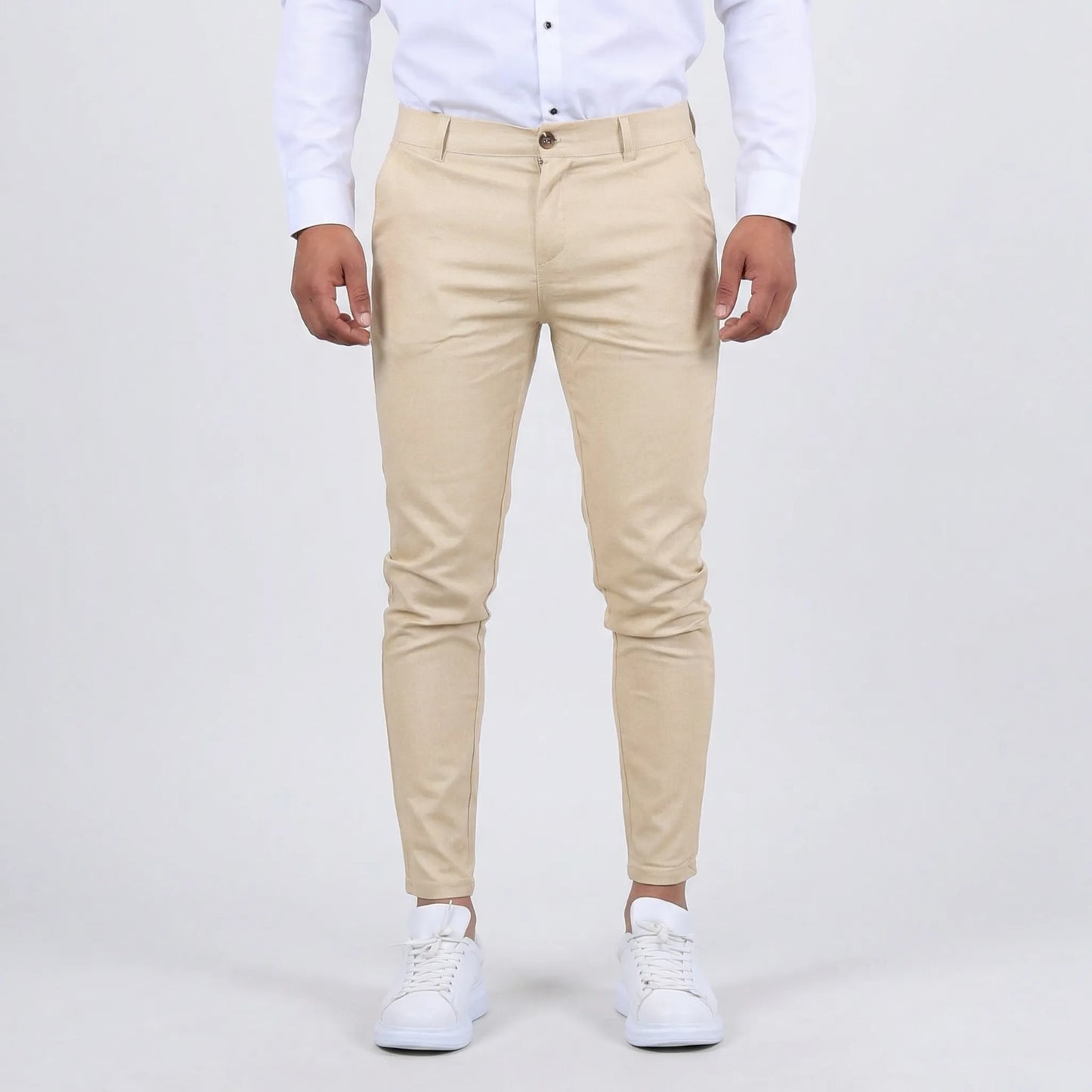 Chino Stil Alltagsbundhose - Marco