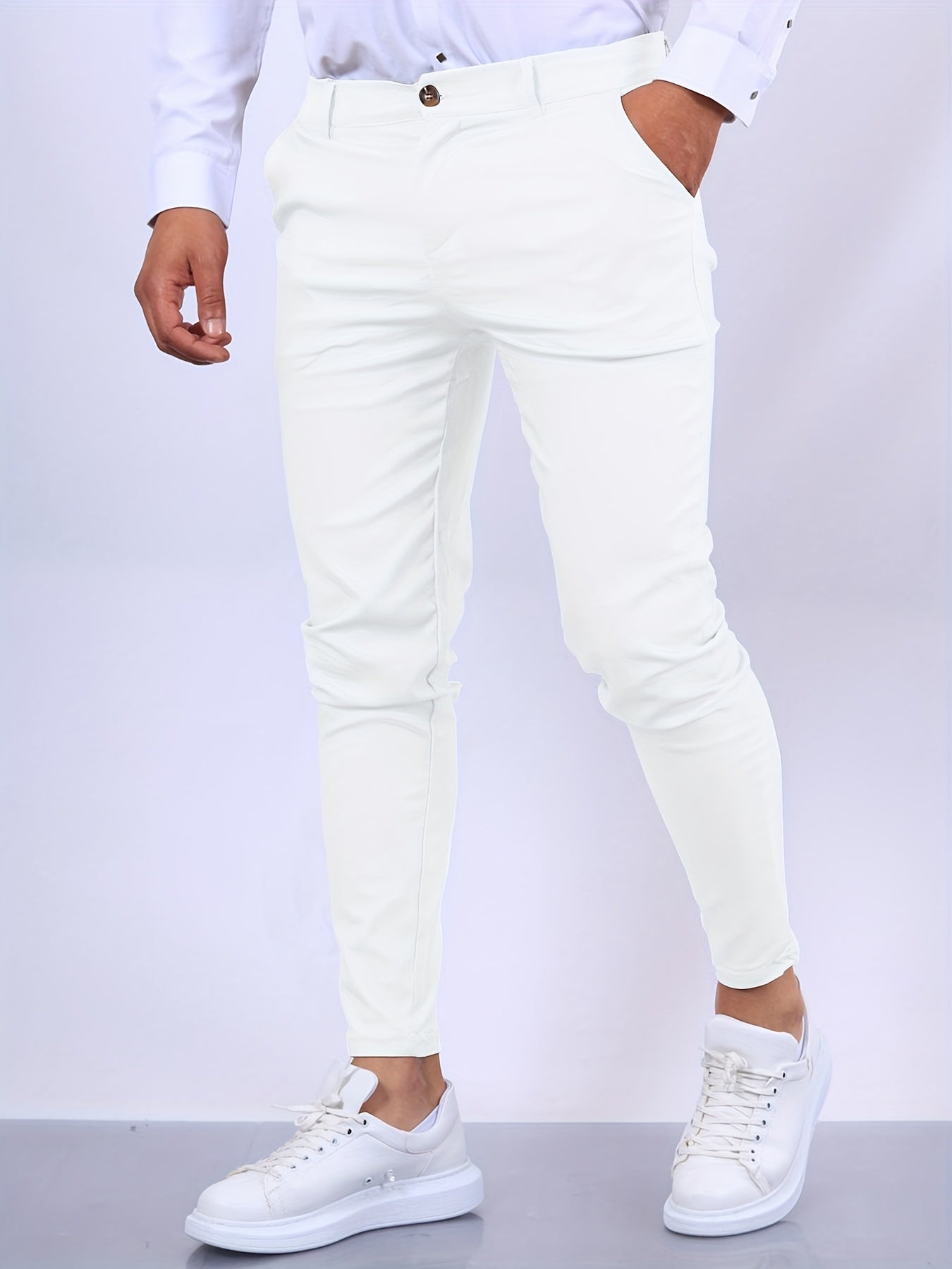 Chino Stil Alltagsbundhose - Marco
