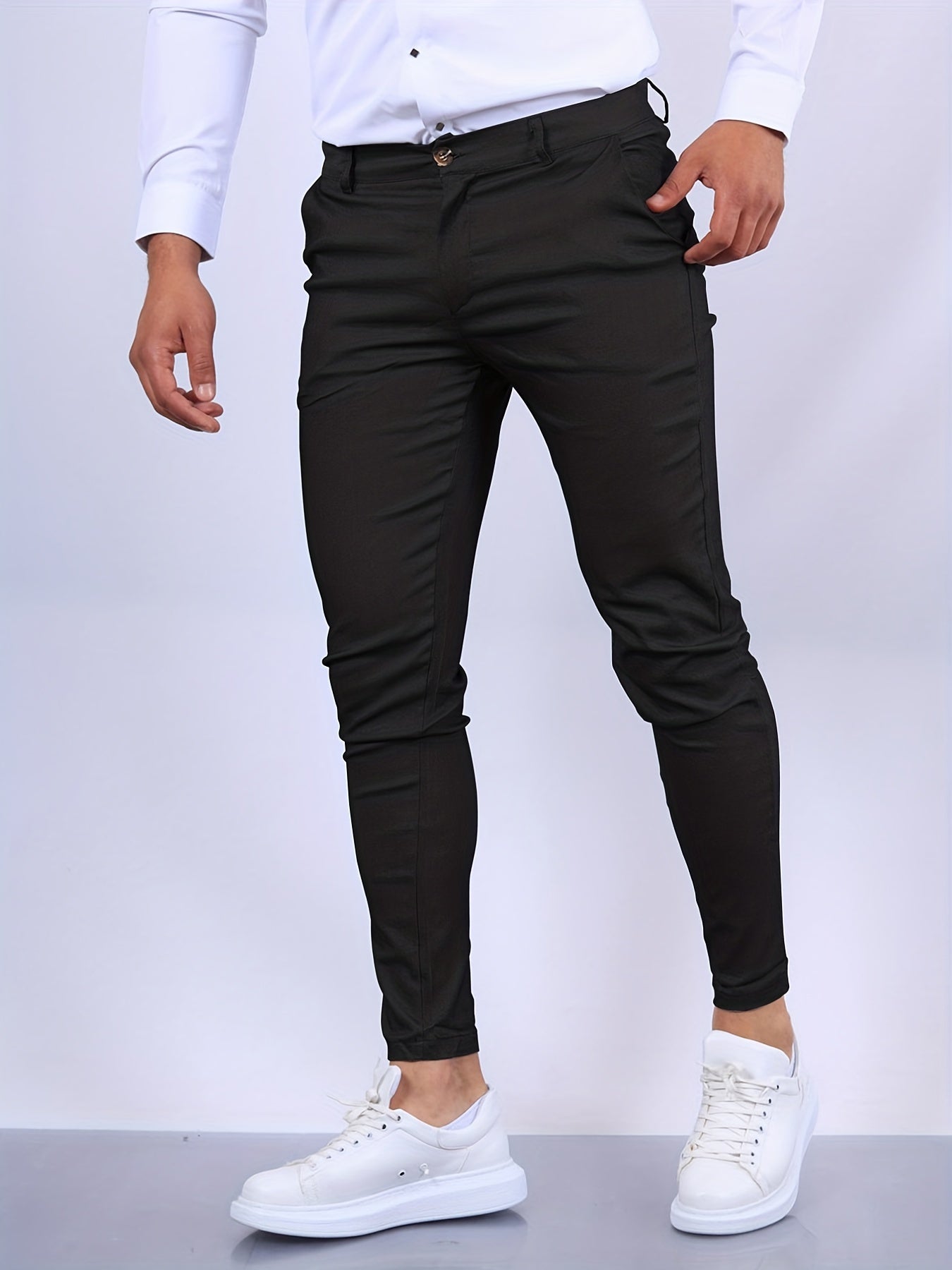 Chino Stil Alltagsbundhose - Marco