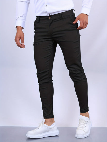 Chino Stil Alltagsbundhose - Marco
