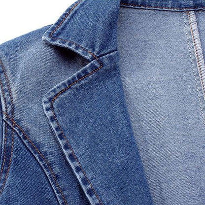 Damen Jeansblazer mit elegantem Schnitt – Nora Herbstedition