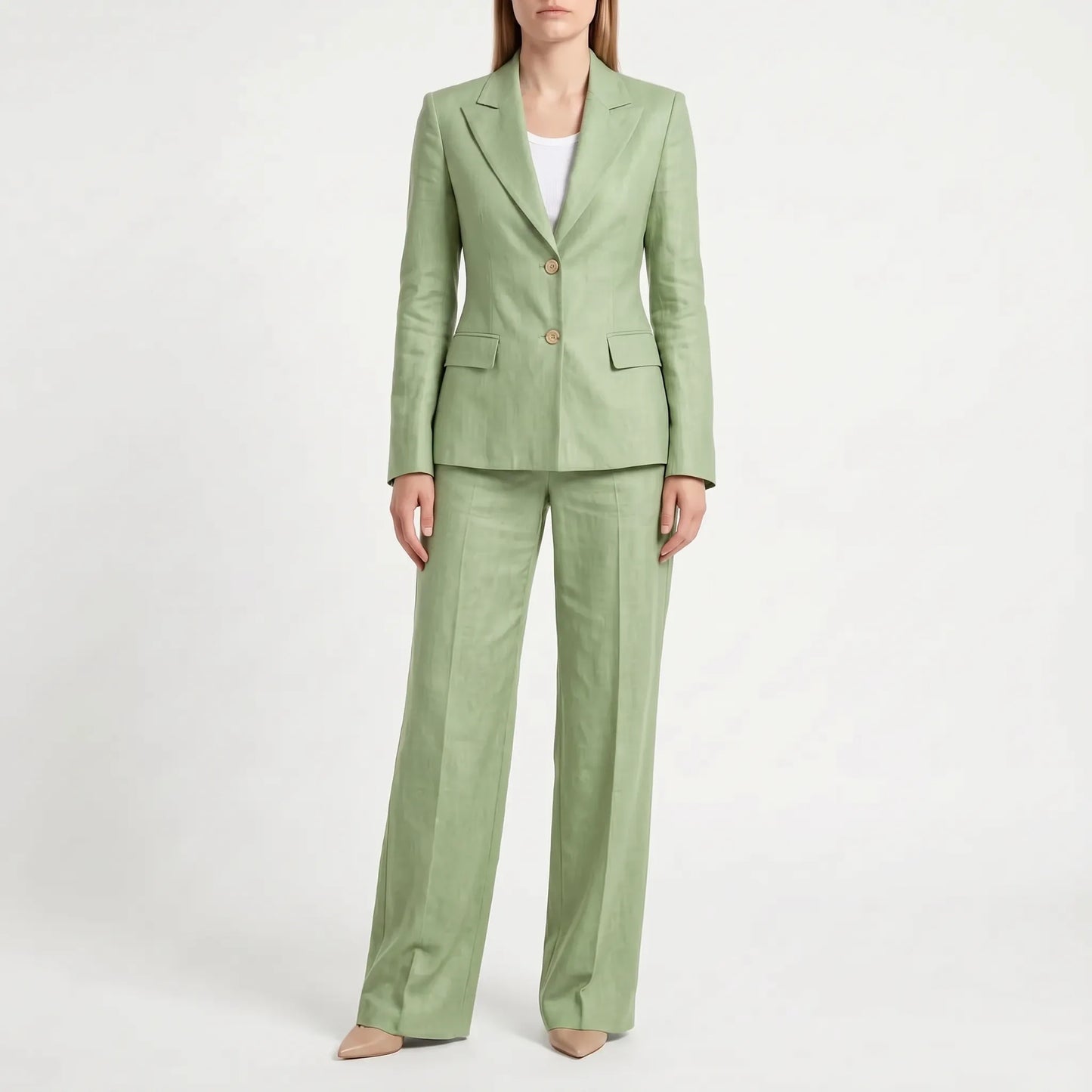 Damen Hosenanzug Mit Weitem Bein -  Bessie