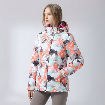 Damen Skijacke Mit Kapuze - Kaylee