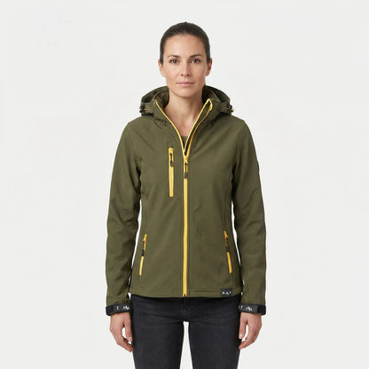 Damen Softshelljacke Mit Kapuze - Maxima