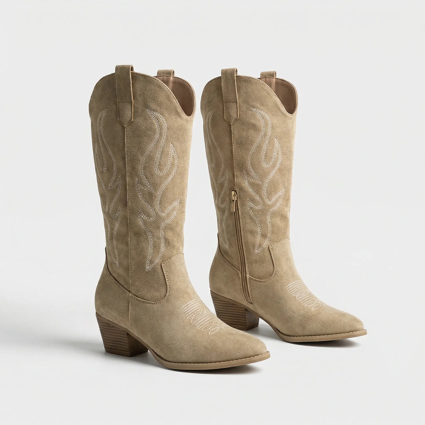 Dames Cowboylaarzen Met Zijrits - Margarita