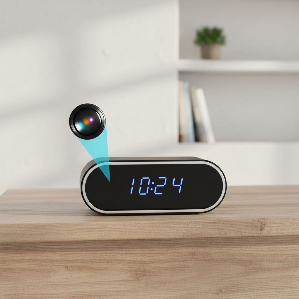 Digitale Wanduhr Mit Kamera - StealthTime