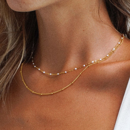 Doppelreihiger Choker - CharmWave 