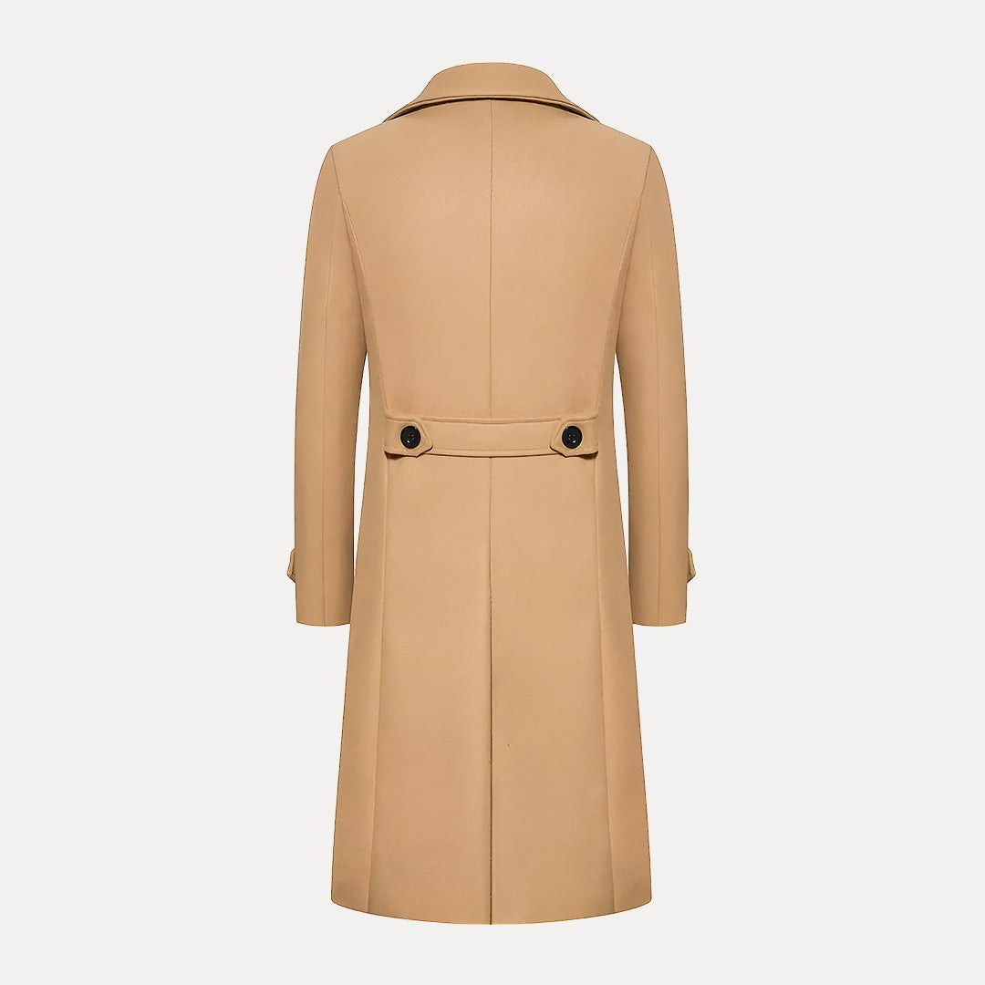 Doppelreihiger Langer Mantel - Henrick