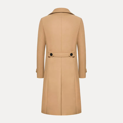 Doppelreihiger Langer Mantel - Henrick