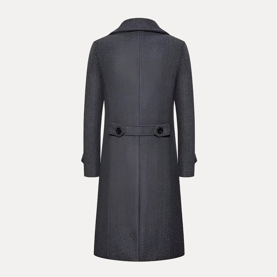 Doppelreihiger Langer Mantel - Henrick