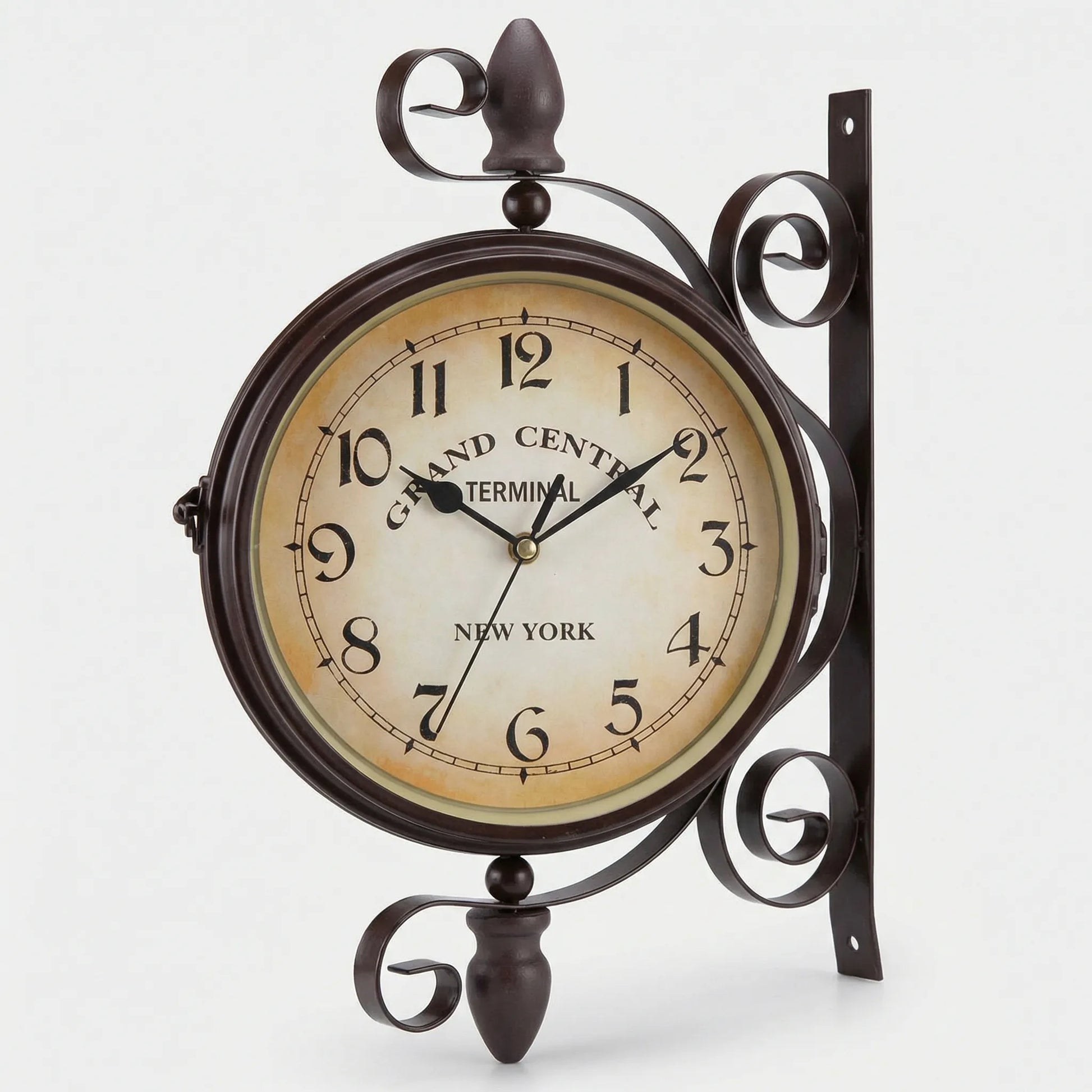 Doppelseitige Wanduhr - ChronoVine