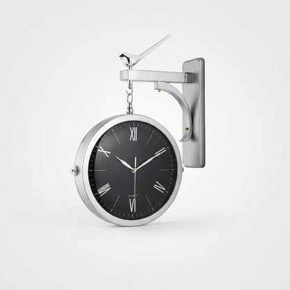 Doppelseitige Wanduhr - ChronoVista