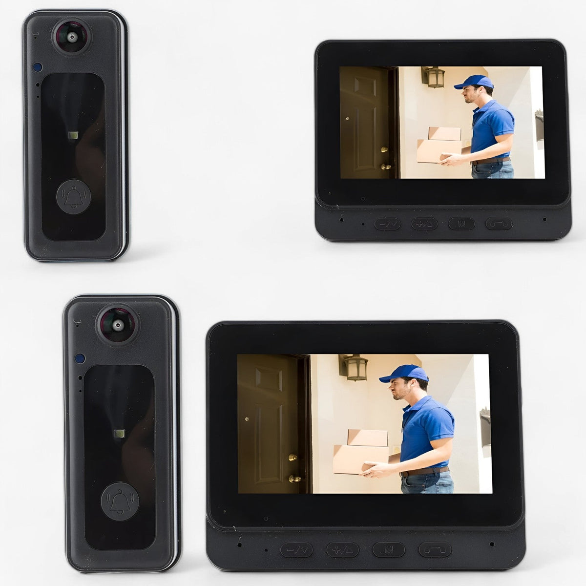 Drahtlose Video-Türklingel Einheit - Bellivate