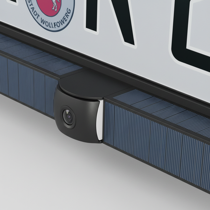 Drahtlose Solarbetriebene Rückfahrkamera - ParkGuardX