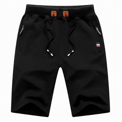 Drawstring Waist Casual Men's Shorts - Randy