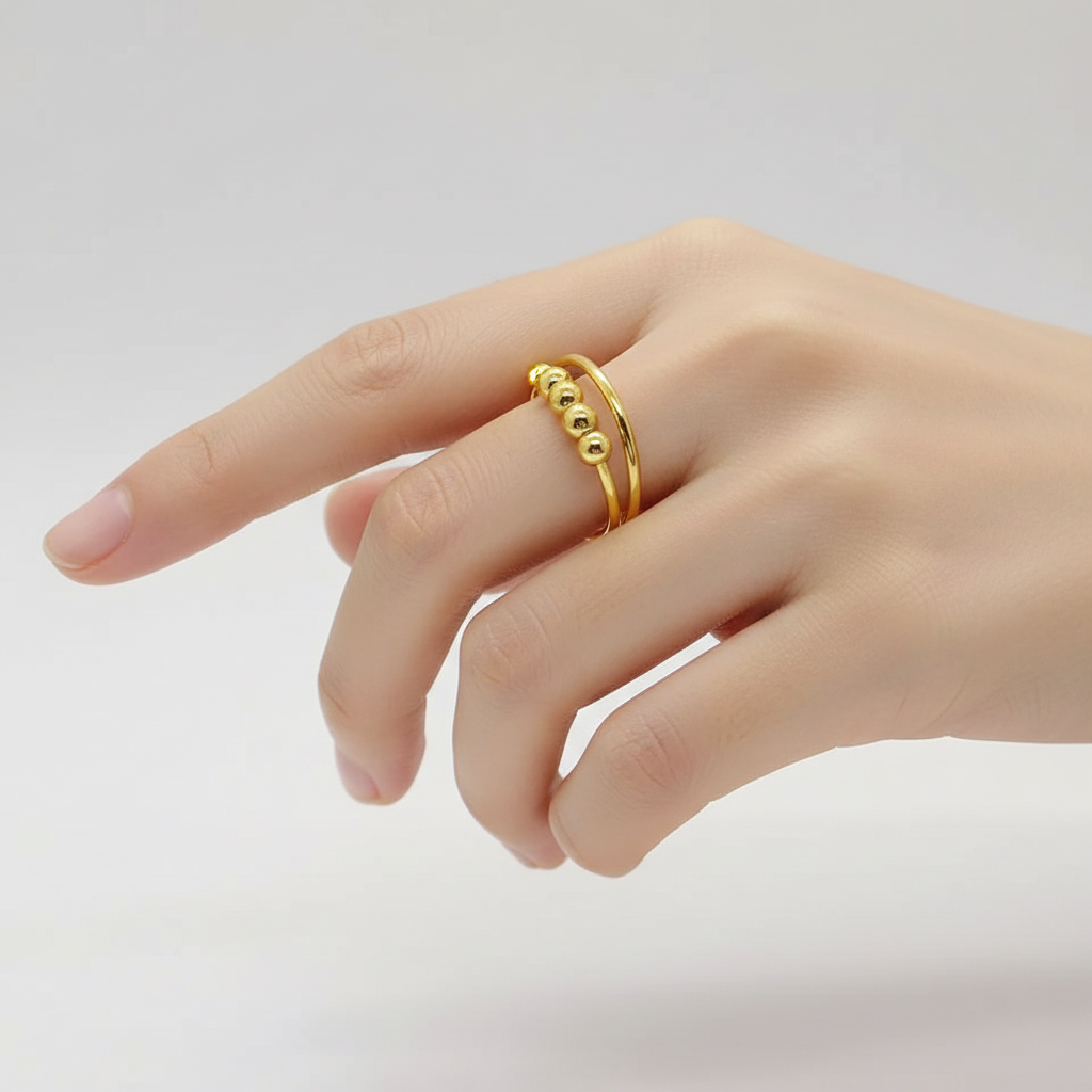 Drehbarer Anti-Stress-Ring - StressLessRing 