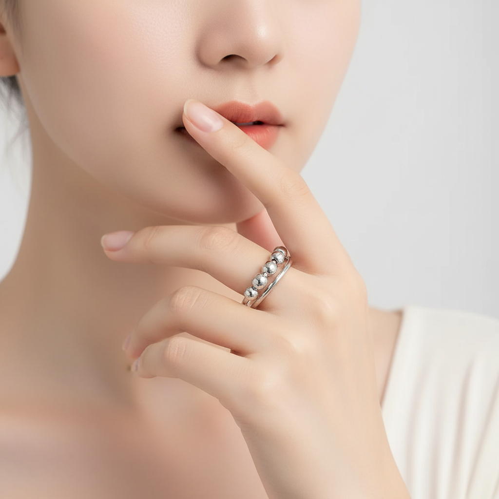 Drehbarer Anti-Stress-Ring - StressLessRing 